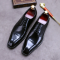 Genuine leather high quality work shoes business Men working fashion formal casual shoes 736