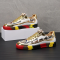 Latest Famous Brand Low And High Top Printed Embroidery Medusa Men's Sneakers 1544