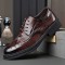 high-quality new style hot selling Genuine Leather Men Dress Shoes for Business & Wedding Party 0890LAN010